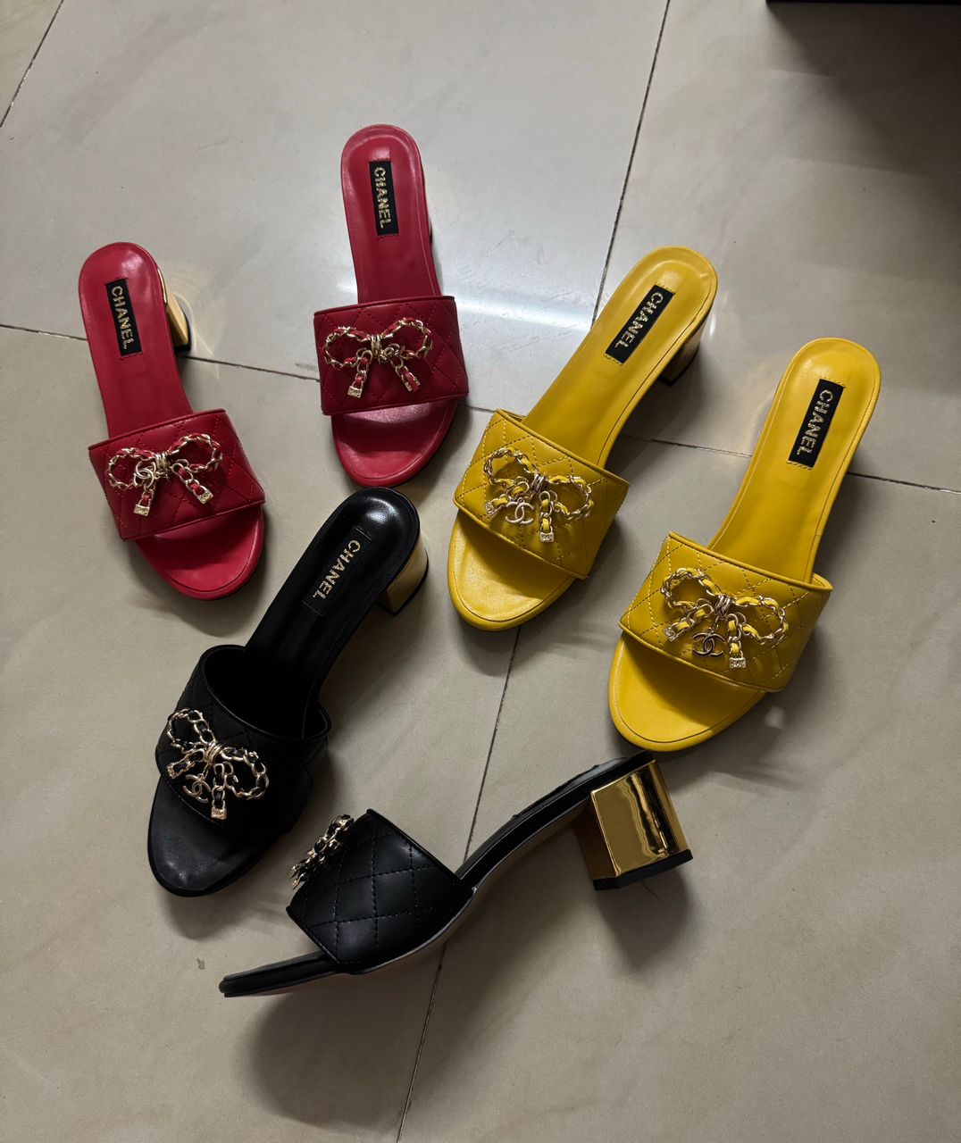 Classy channel shoes